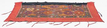 Semi-antique Rasht embroidery, approx. 198 x 125 cm.