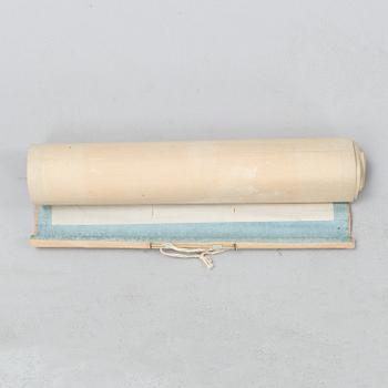 Rullmålning, Okänd konstnär, akvarell och tusch på papper, Kina, omkring 1900.