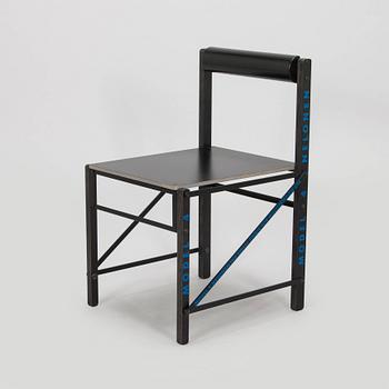 Yrjö Kukkapuro, A 1980s 'Four' chair for Avarte.