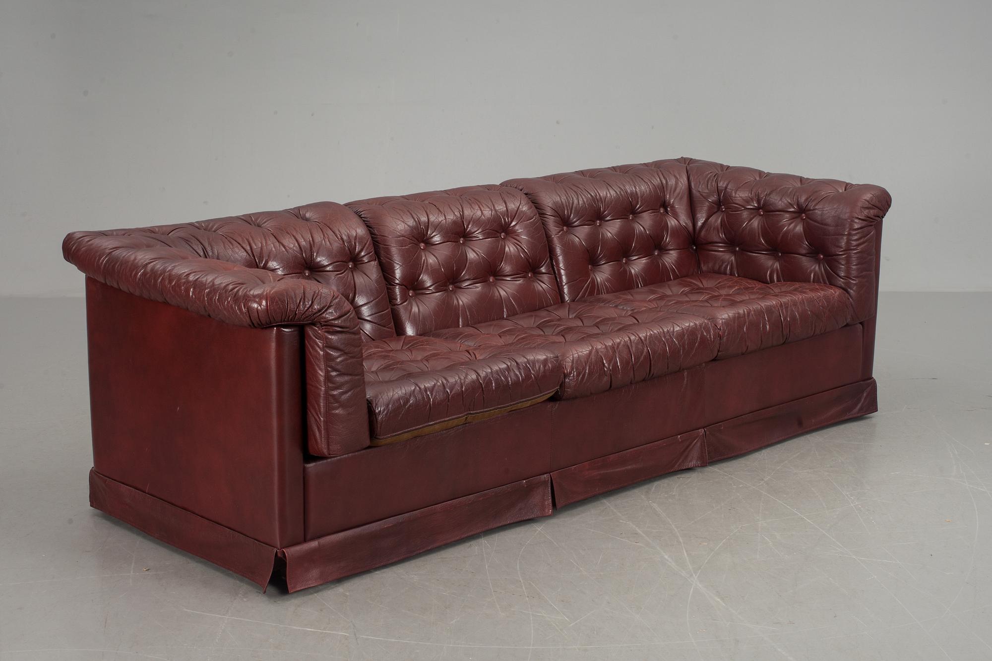 SOFFA, Chesterfieldmodell, 1900-talets andra hälft.
