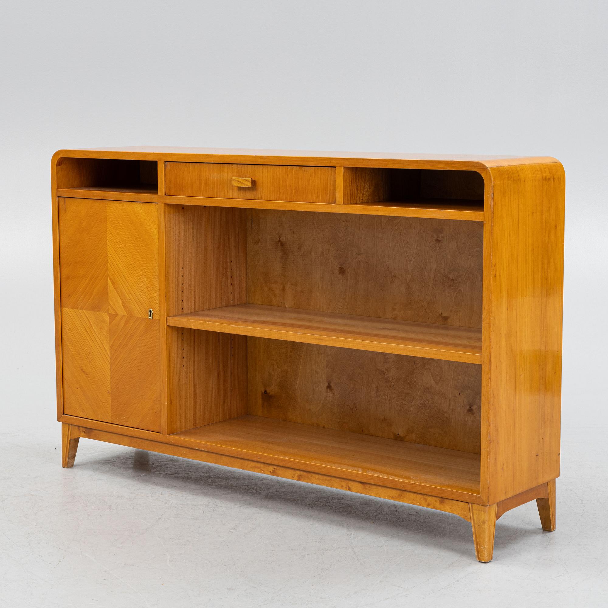 Bookshelf, AB Bråstorps Möbler, SMI, 1940s.