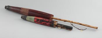 PARASOLLER, 2 st, Japan, 1900-talets första del.