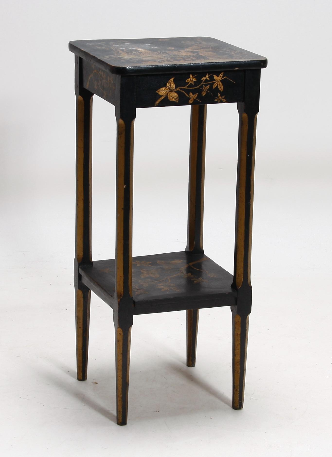 PIEDESTAL, kinesiserande stil, sent 1800-tal.