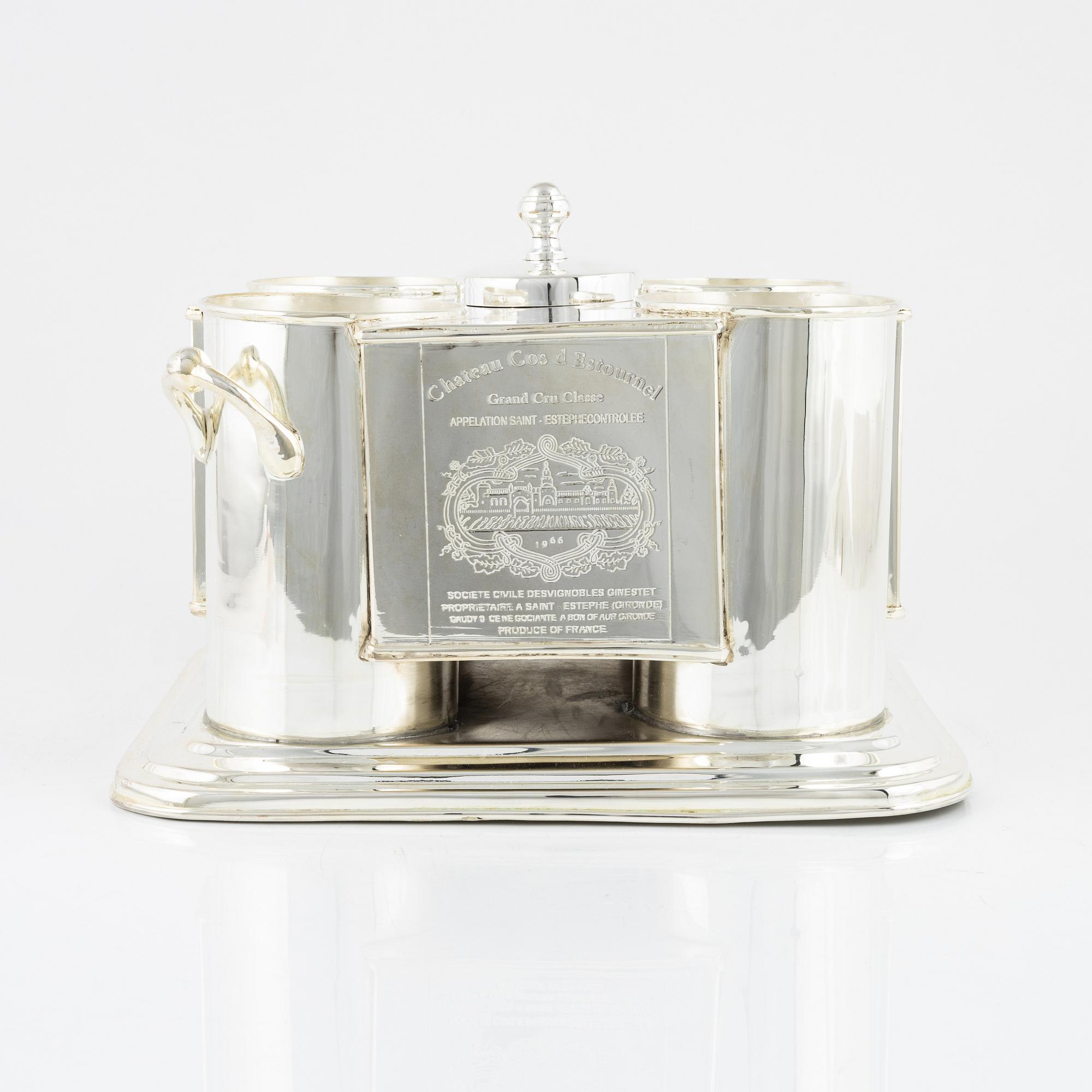 Vinkylare, nysilver, samtida.