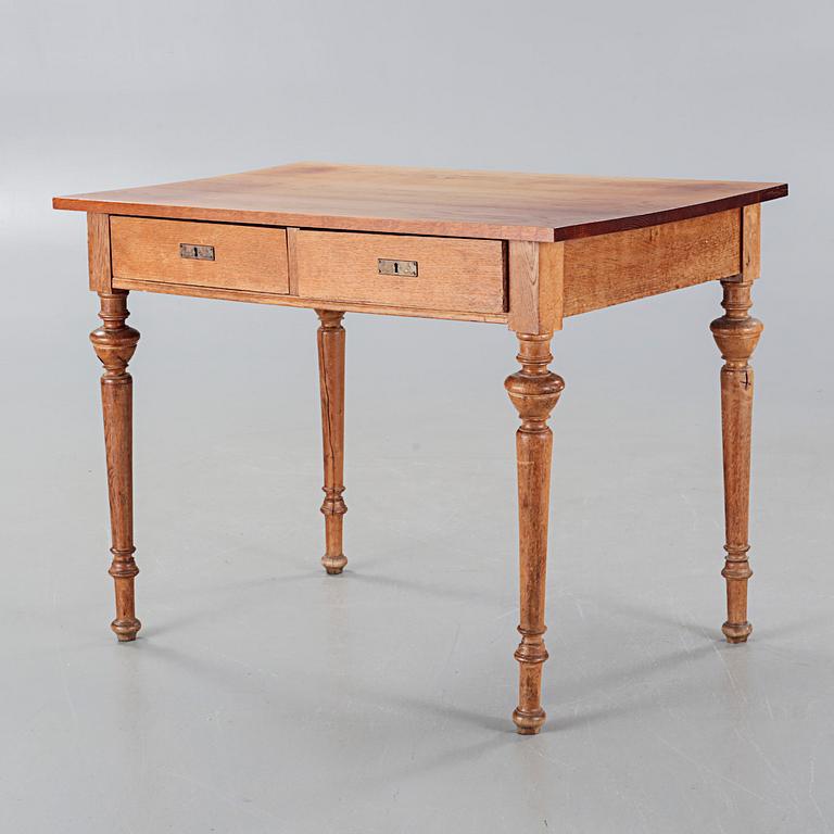 A renaissance style desk, late 19th century.