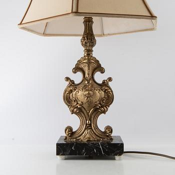 Table lamp, first half of the 20th century.