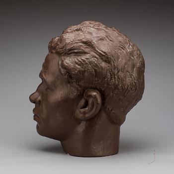 JONAS FRÖDING, skulptur gips.