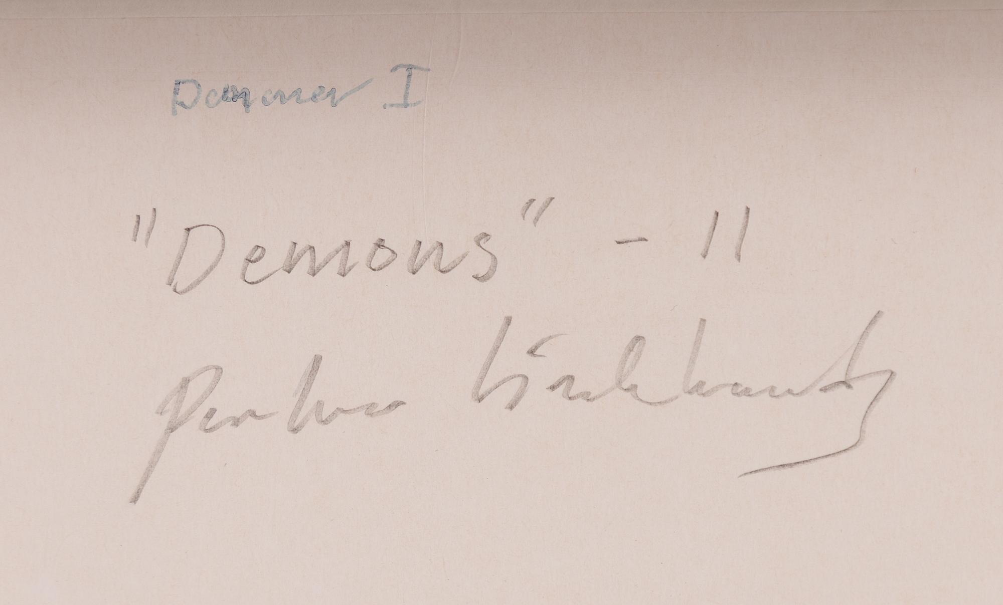 Per Ivar Lindekrantz, "Demoner I".