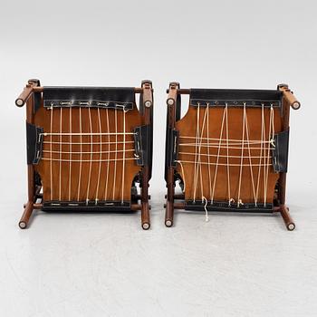 Arne Norell, a pair of 'Sirocco' easy chairs, Norell möbel AB, 1960-70s.