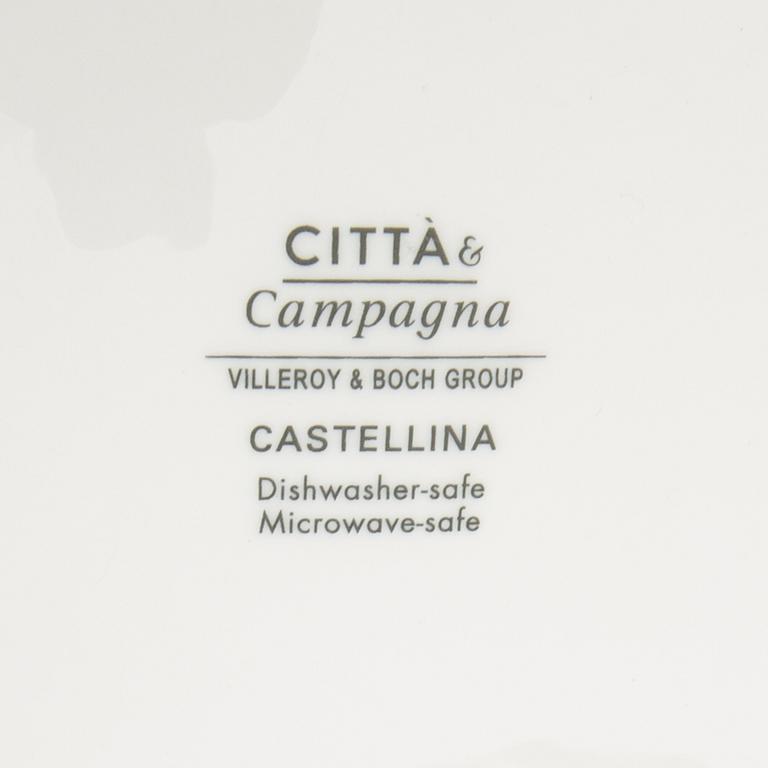 Service 76 pcs "Castellina" Villeroy & Boch/Cittá & Campagna, Germany late 20th century.