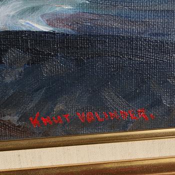 KNUT VALINDER, olja på duk, signerad.