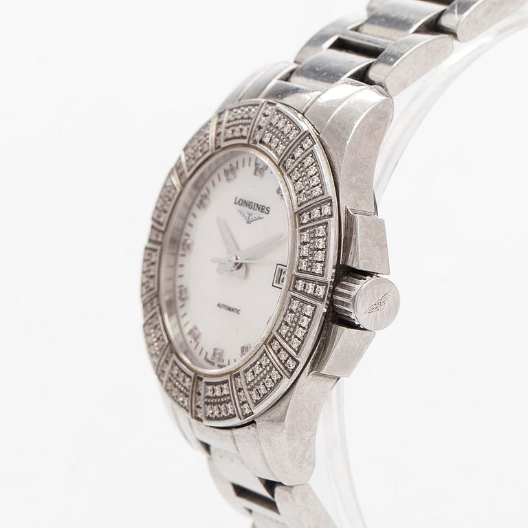 Longines, Conquest, wristwatch, 31 mm.