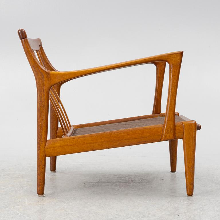 Bertil Fridhagen, fåtölj, "Kuba", Bröderna Andersson, Ekenäs, 1960-tal.