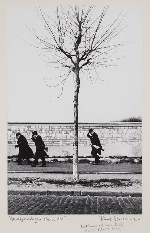 Rune Hassner, "Allhelgonadagen, Paris", 1950.
