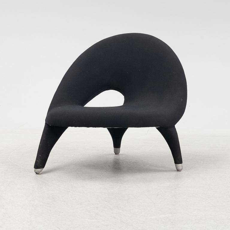 An 'Arabesk' lounge chair by Folke Jansson for Ihreborn, designed 1955.