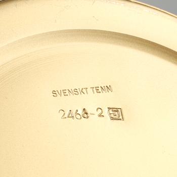 BORDSLAMPOR, ett par, modellnummer 2466-2, Josef Frank, Firma Svenskt Tenn.