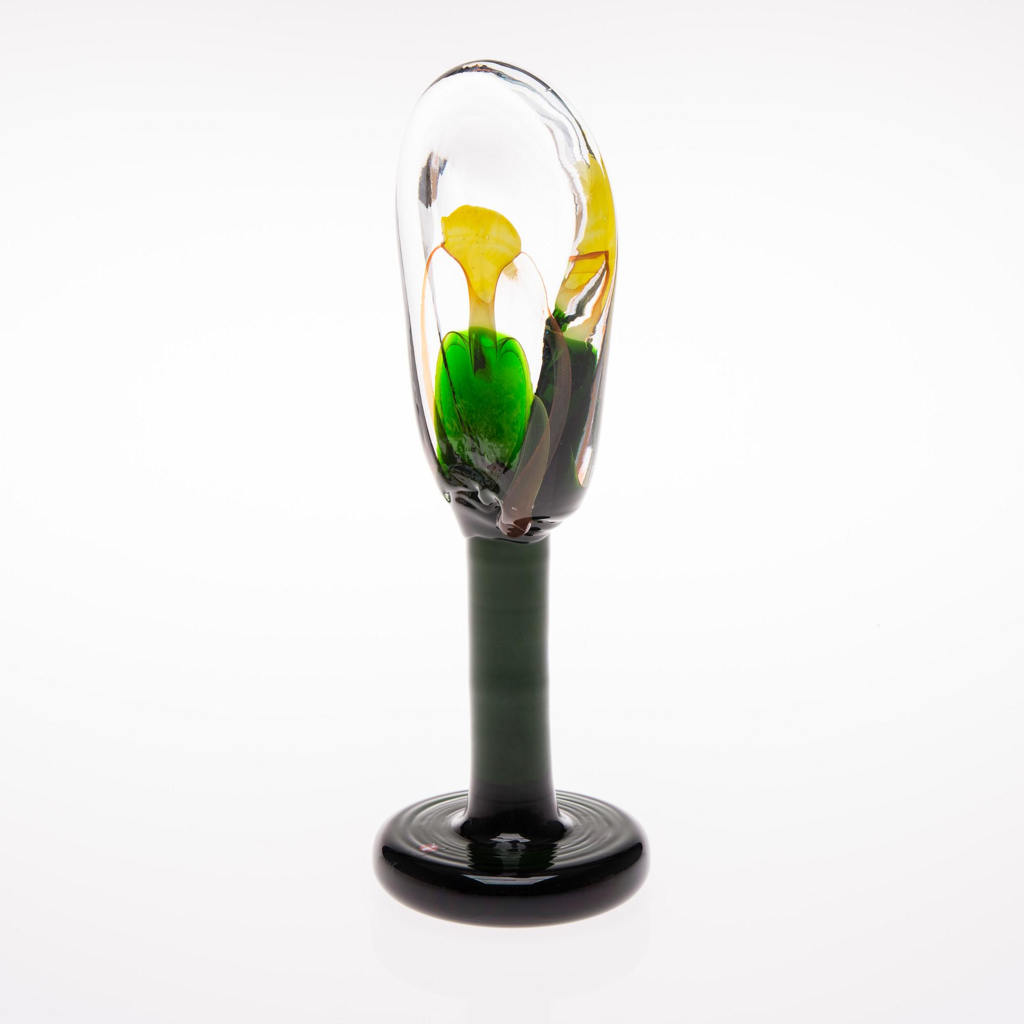 OIVA TOIKKA, "Lollipop", signerad O. Toikka, numrerad 8/50 Iittala 2015.