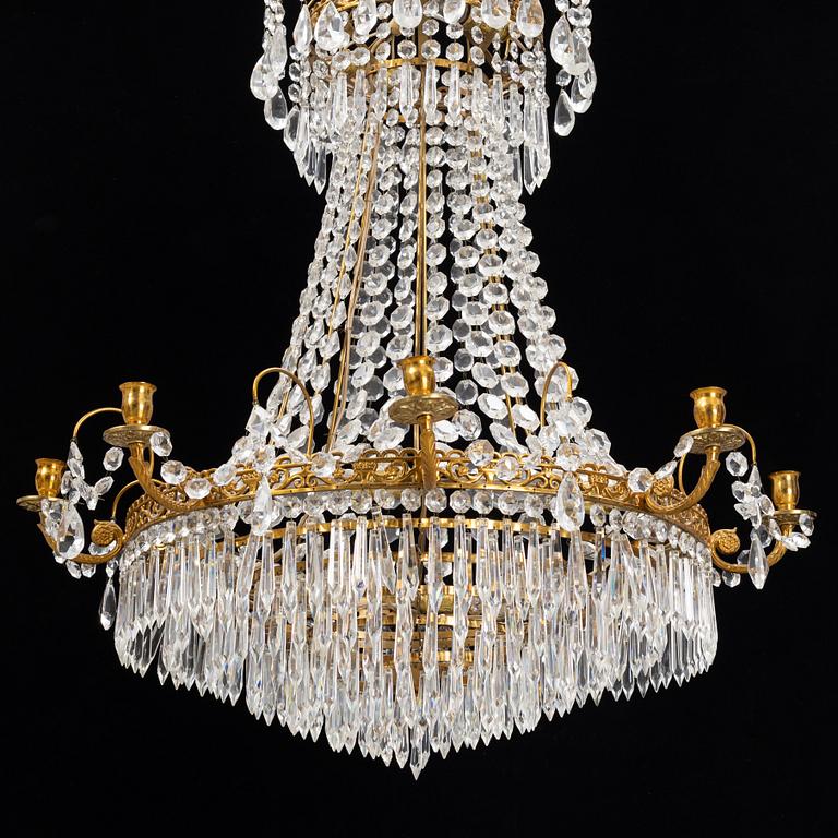 An end of the 20th Century chandelier.
