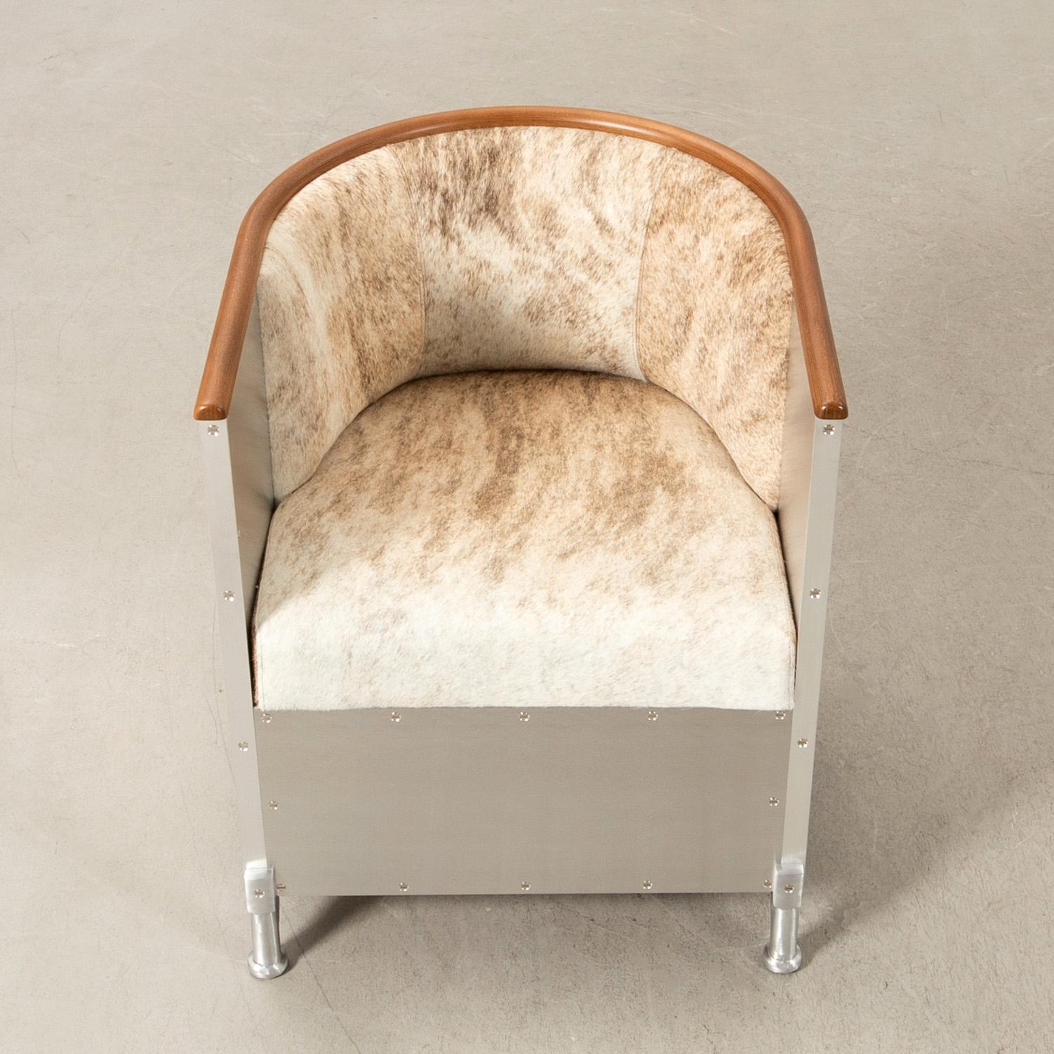 Mats Theselius, armchair "Aluminium Chair", Källemo.