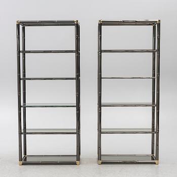 A pair of shelves, second half of the 20th century.