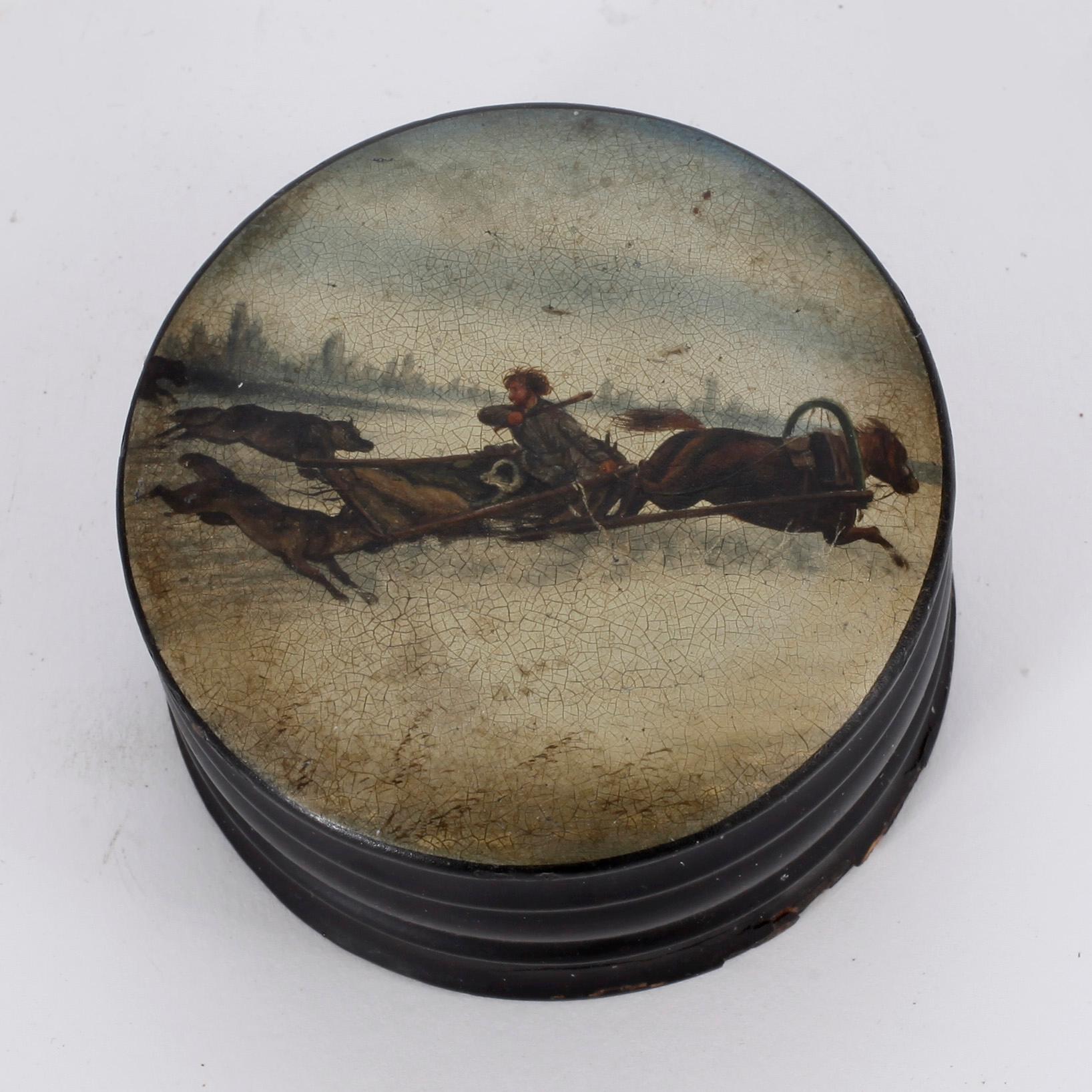 LACKASKAR, 3 st, Ryssland, troligen tidigt 1900-tal.