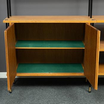 Bookcase/Shelving system, "Prydno" Bröderna Gustafsson, 1960s.