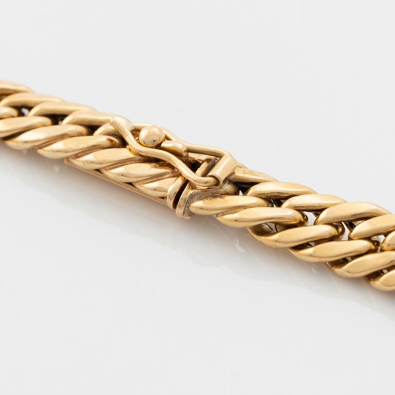 Collier 18k guld.