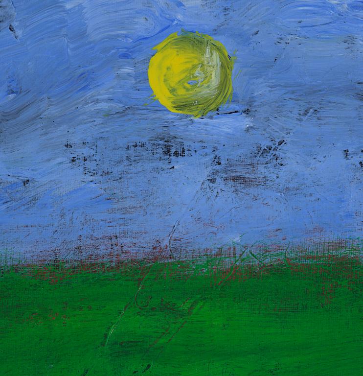 Roger Risberg, "Pojke med boll" samt Utan titel.