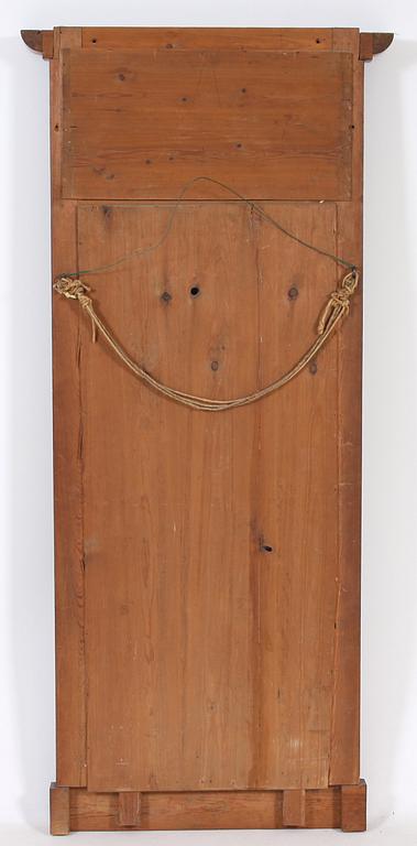 SPEGEL, senempire samt KONSOLBORD, nyrokoko, 1800-talets mitt.