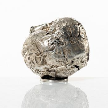 Lars Arby, skulptur, silver, Göteborg 1969.
