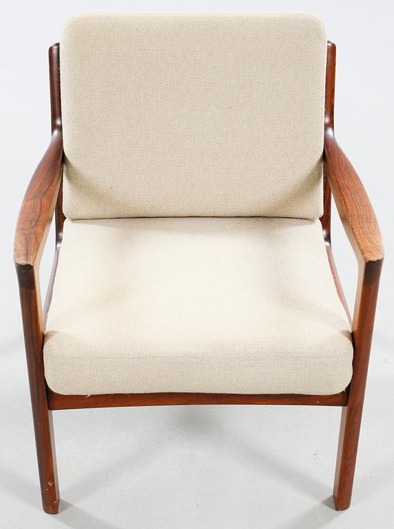 An armchair by Ole Wancher for France & Son in Denmark, third quarter of the 20th century.