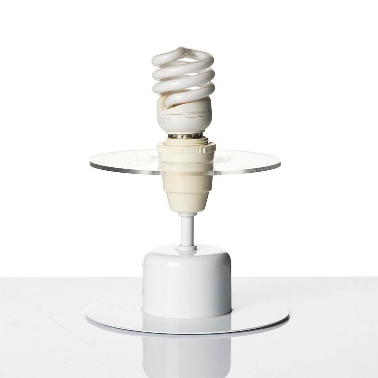 Shiro Kuramata, bordslampa, "Oba-Q", Yamagiwa, Japan, efter 1972.