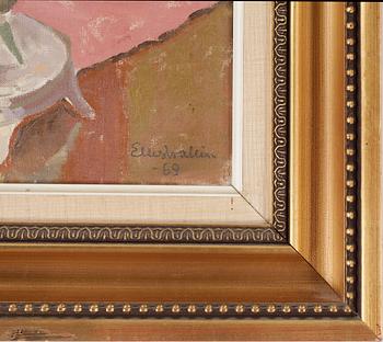 ELLIS WALLIN. Olja på duk. Sign Ellis Wallin o dat -68.