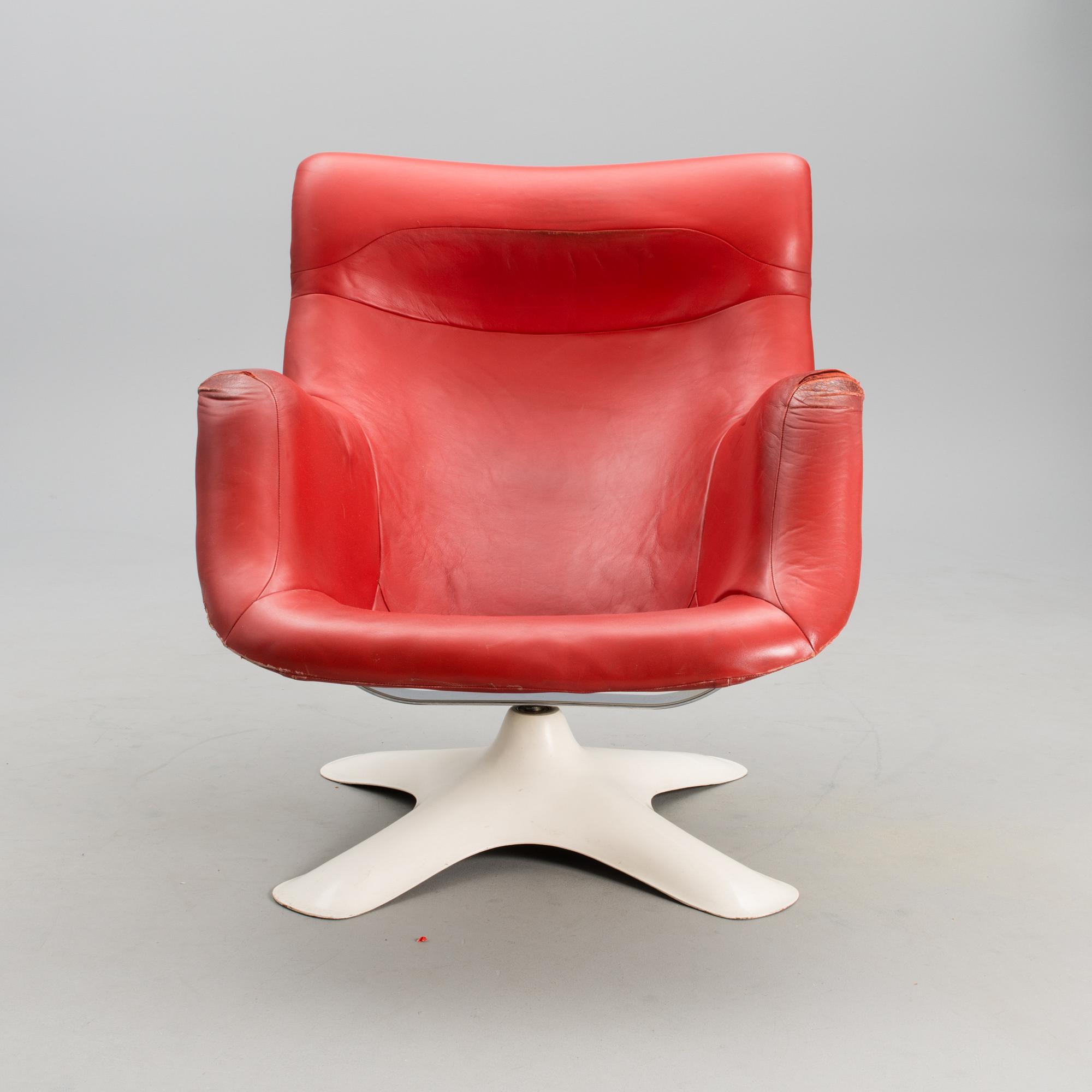 YRJÖ KUKKAPURO, KARMSTOL, Karuselli. Formgiven 1965, tillverkare Haimi.