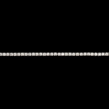 1074. ARMBAND, 57 briljantslipade diamanter, tot. 3.05 ct.