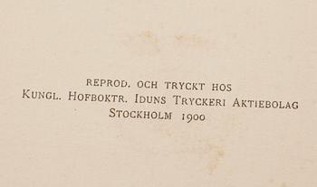 BOK, "Svecia antiqua et hodierna",  Wahlström och Widstrand Stockholm 1900.