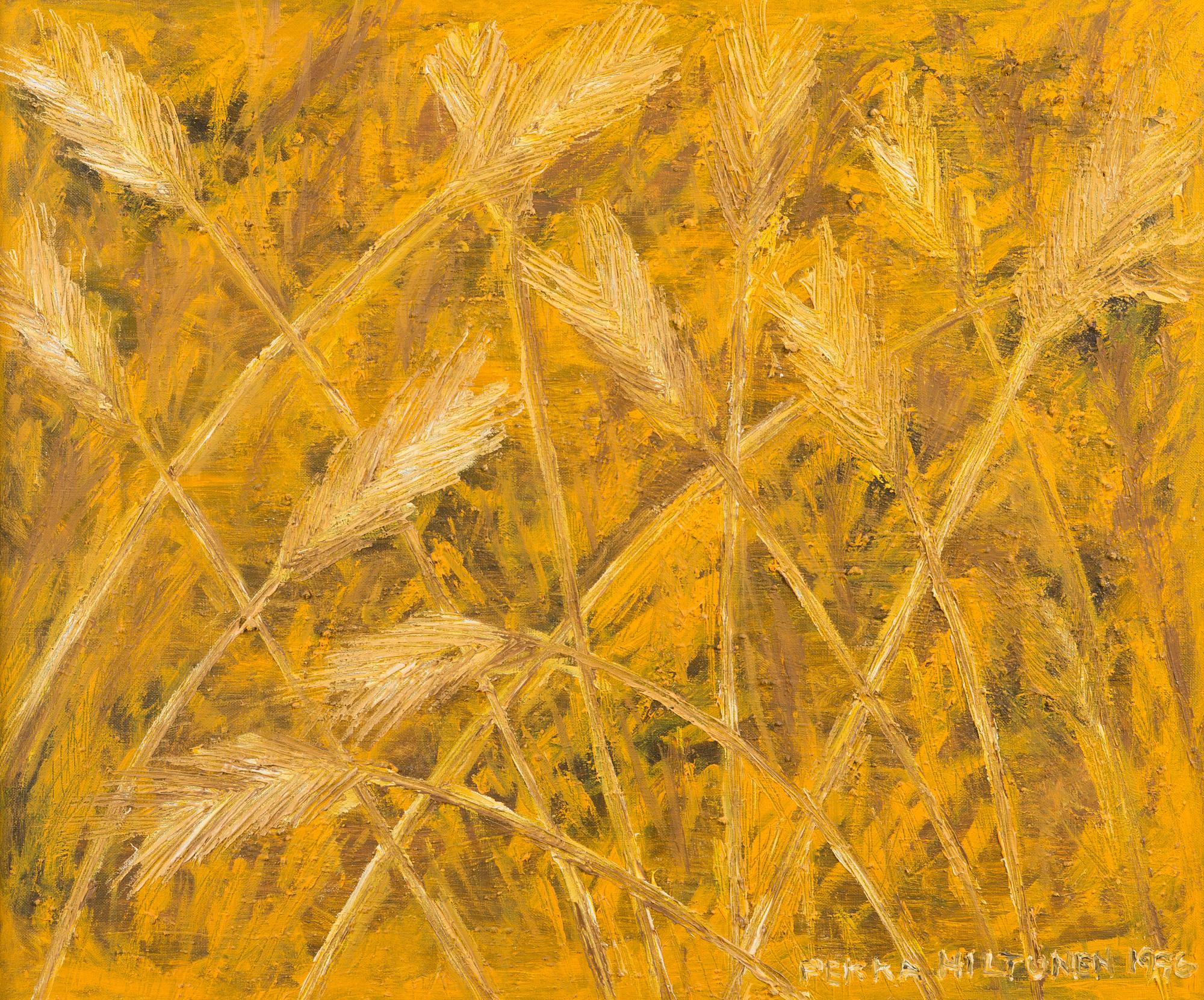 PEKKA HILTUNEN, oil on canvas, signed and dated 1996.