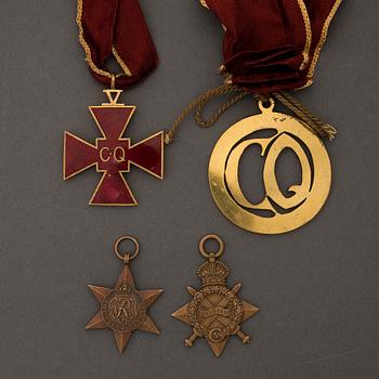 Set of 20th Century medals.