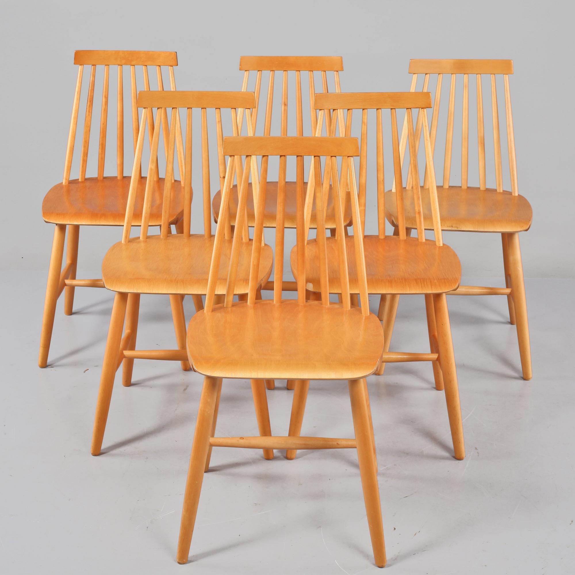 STOLAR, 6 st, Sverige, 1950/1960-tal.