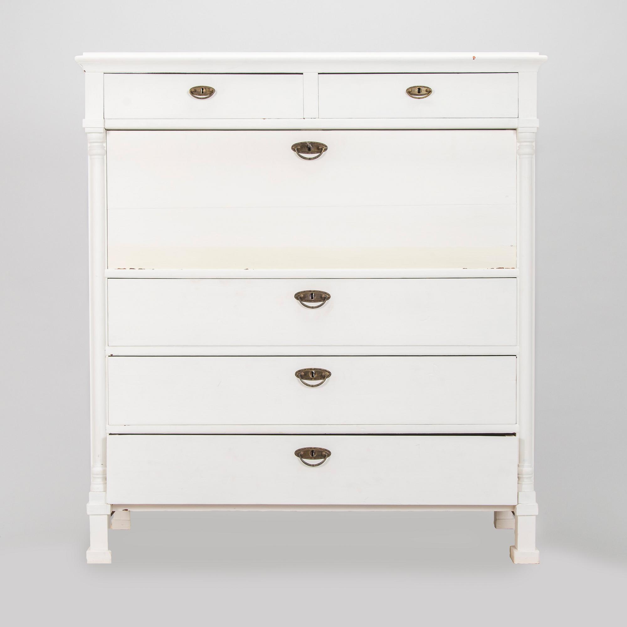 A late 19th  and 20th century Chiffonjé.