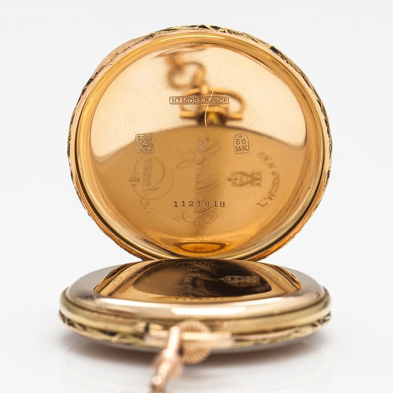 Hy. Moser & Cie, fickur, 50 mm.