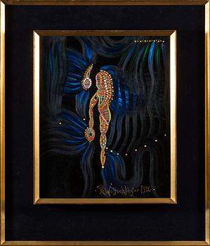 RAGNAR WOLLSCHLÄGER, olja på duk, signerad och daterad 1976.