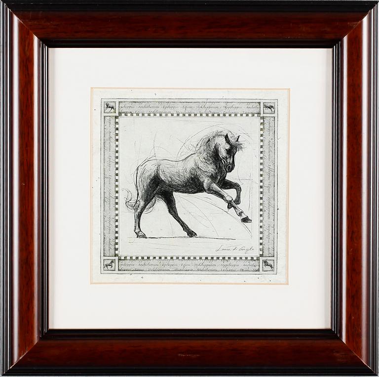 TAVLOR, 9 st, tryck, 1900-talets andra hälft.