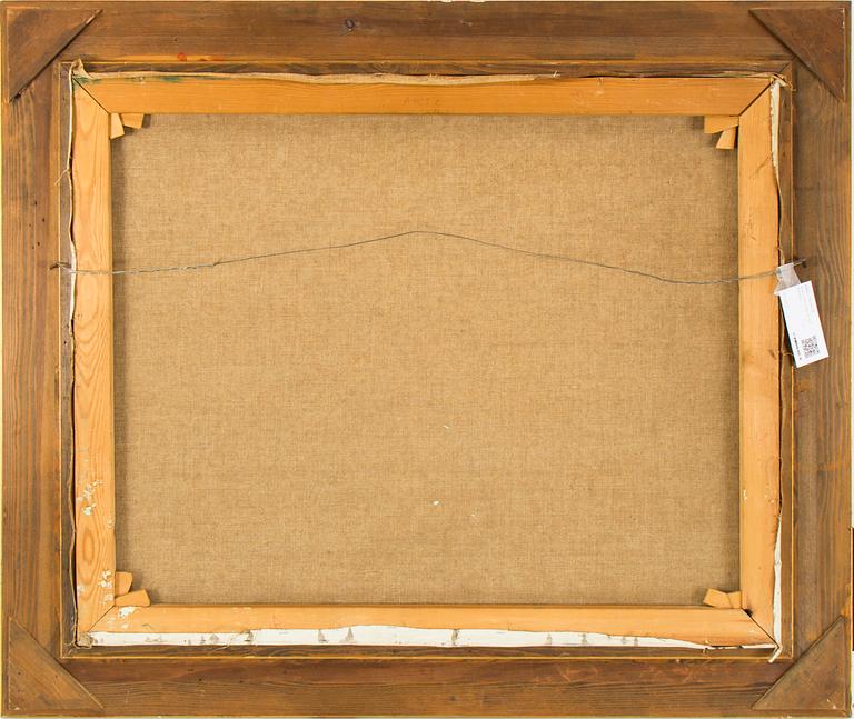 AXEL LIND, oil on canvas, signed.