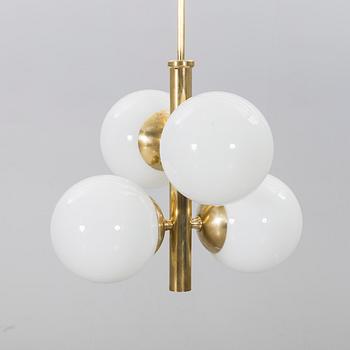 A BRASS CEILING LAMP SECOND HALF OF 20TH CENTURY,