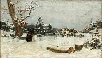 Didrik von Essen, Winter Landscape.