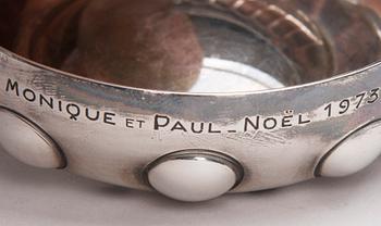 TASTE DU VIN, 2 st, silver 950, Frankrike 1900-tal. Tot vikt 123,8 g.