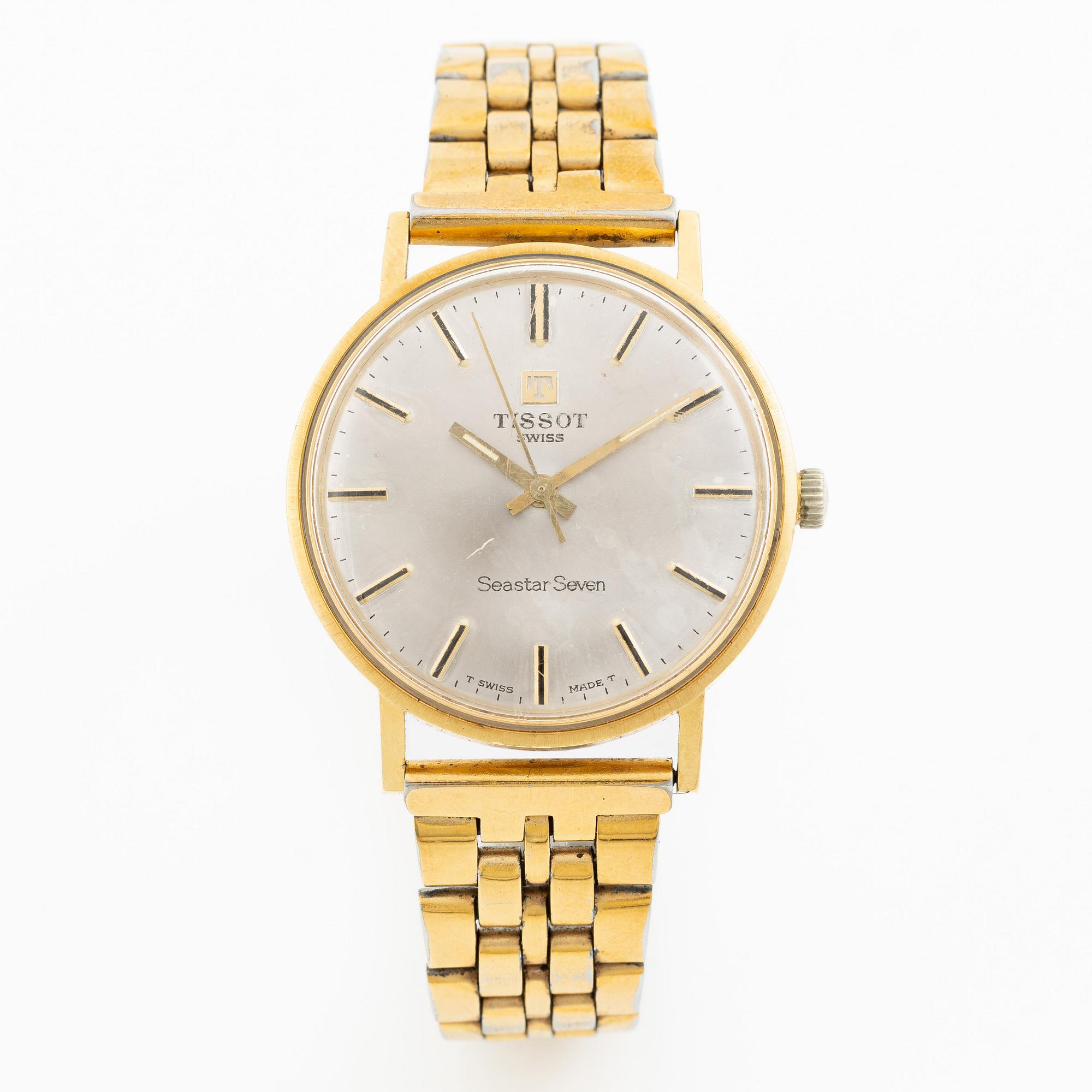 Tissot, Seastar Seven, wristwatch, 33.5 mm.