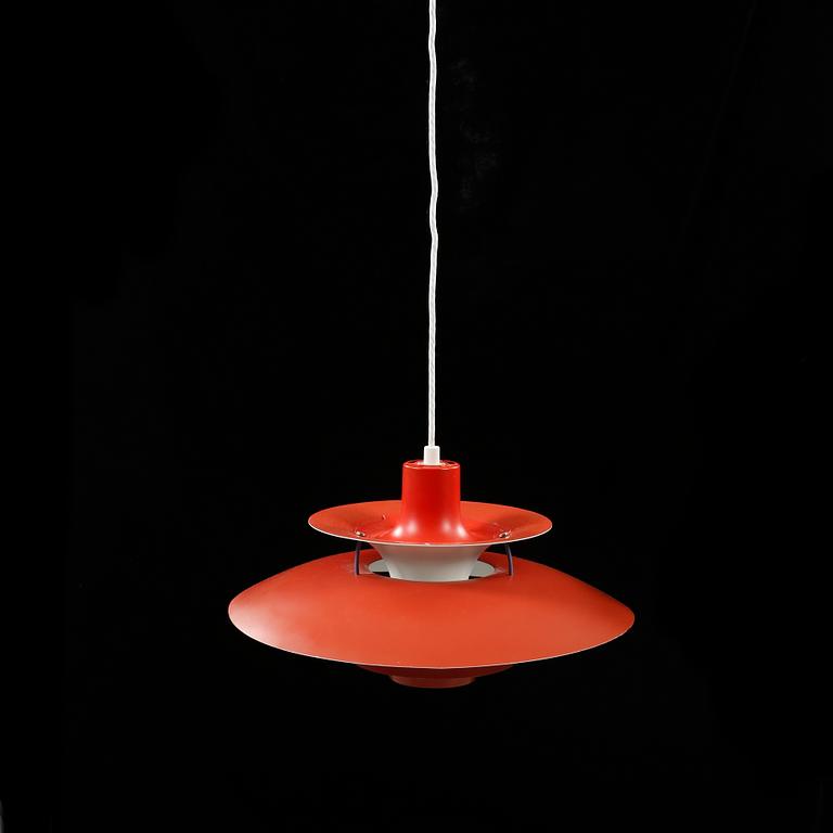 A ceiling lamp named "PH-5", designed by Poul Henningsen for Louis Poulsen, height ca 30 cm.