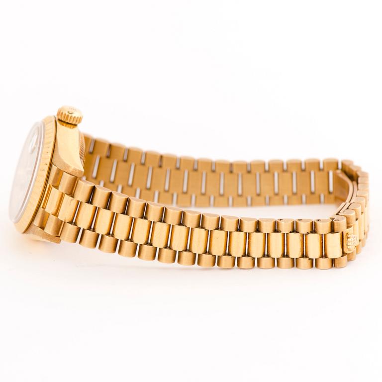 ROLEX, Oyster Perpetual, Datejust, wristwatch, 26 mm.